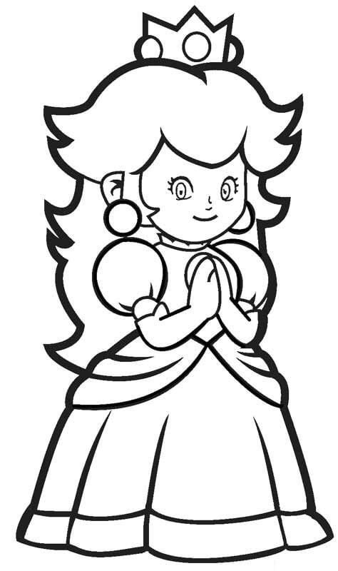 Princesa Peach Sonriente