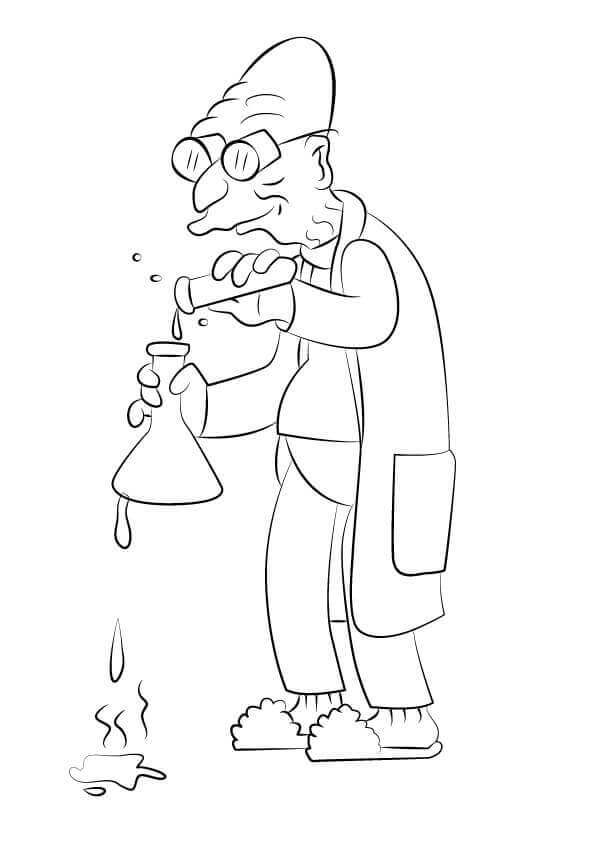 Profesor Farnsworth De Futurama