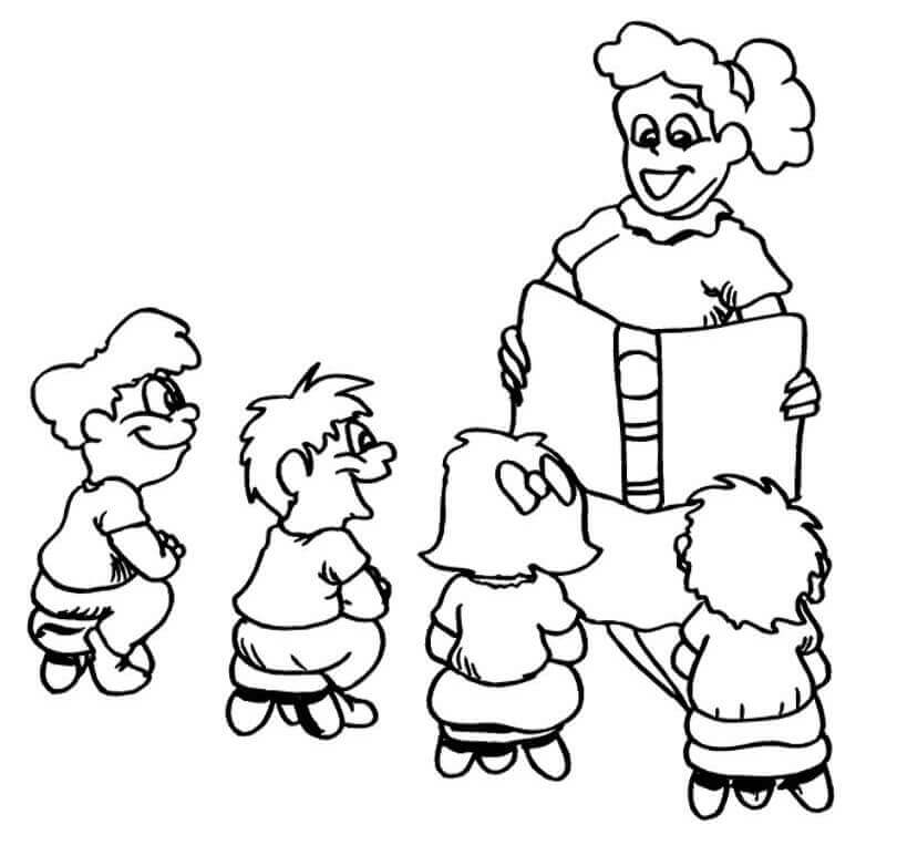 Profesora Sonriendo