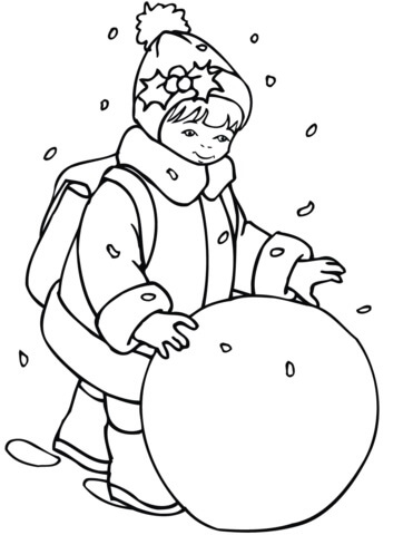 Pueblo en Invierno