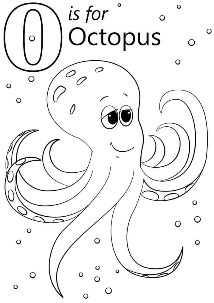 Pulpo Guapo Letra O