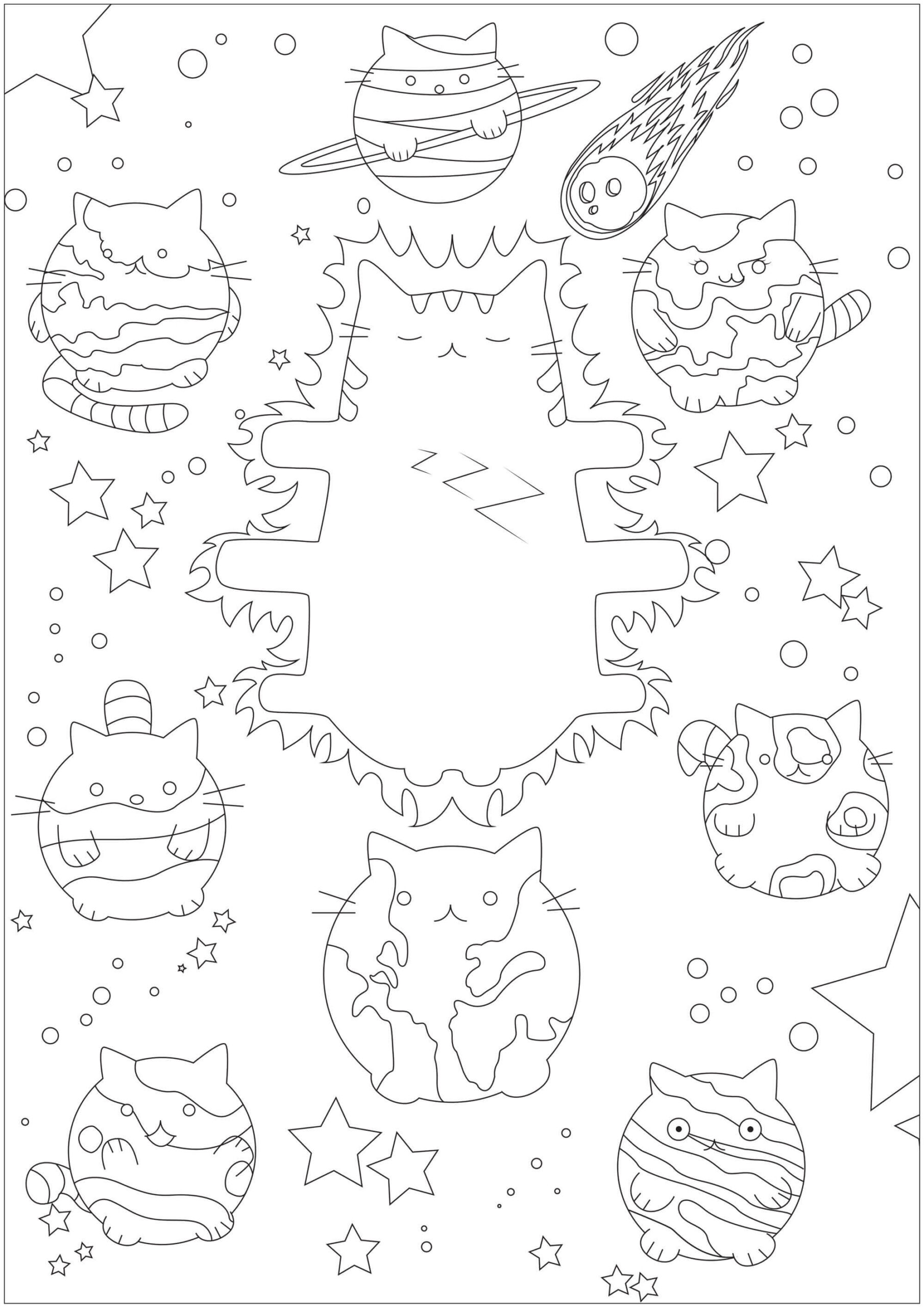 Pusheen del Sistema Solar