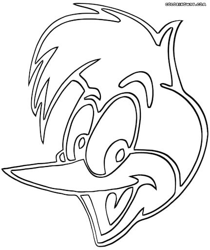 Pájaro carpintero Leñoso