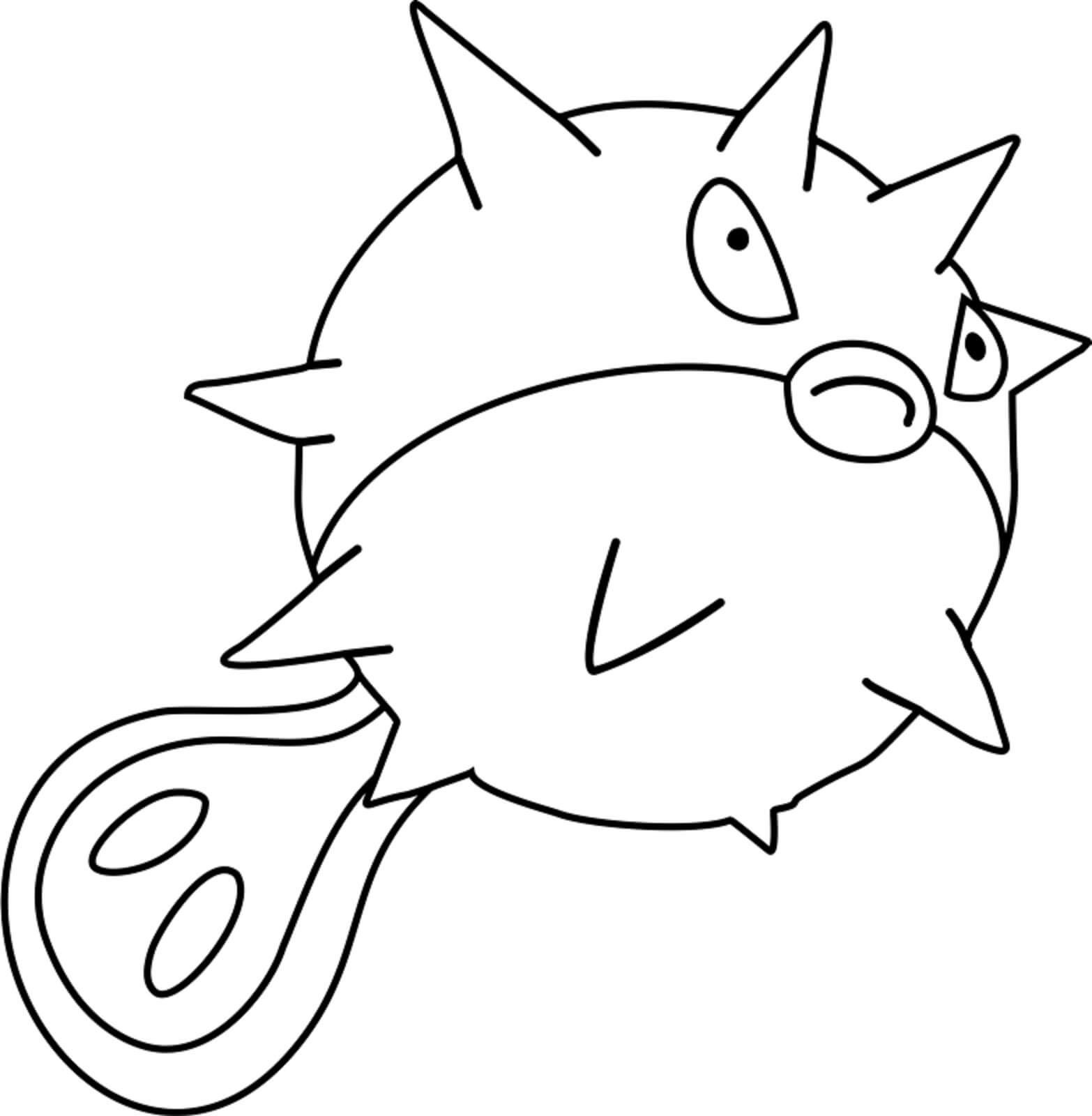 Qwilfish en Pokémon
