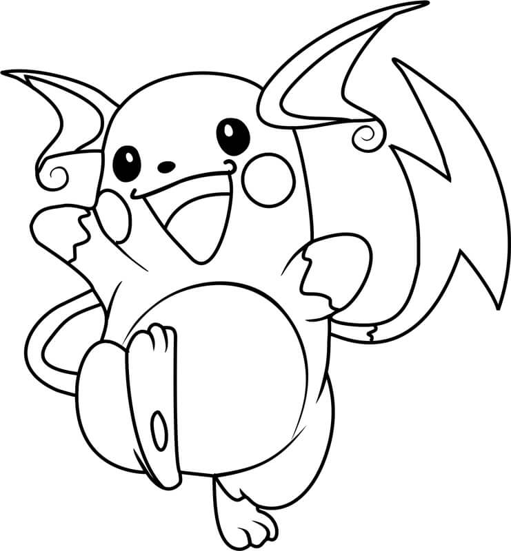 Raichu en Pokémon