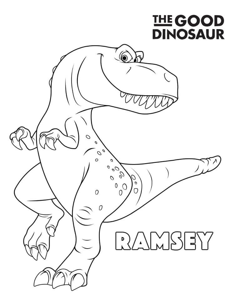 Ramsey de El buen Dinosaurio