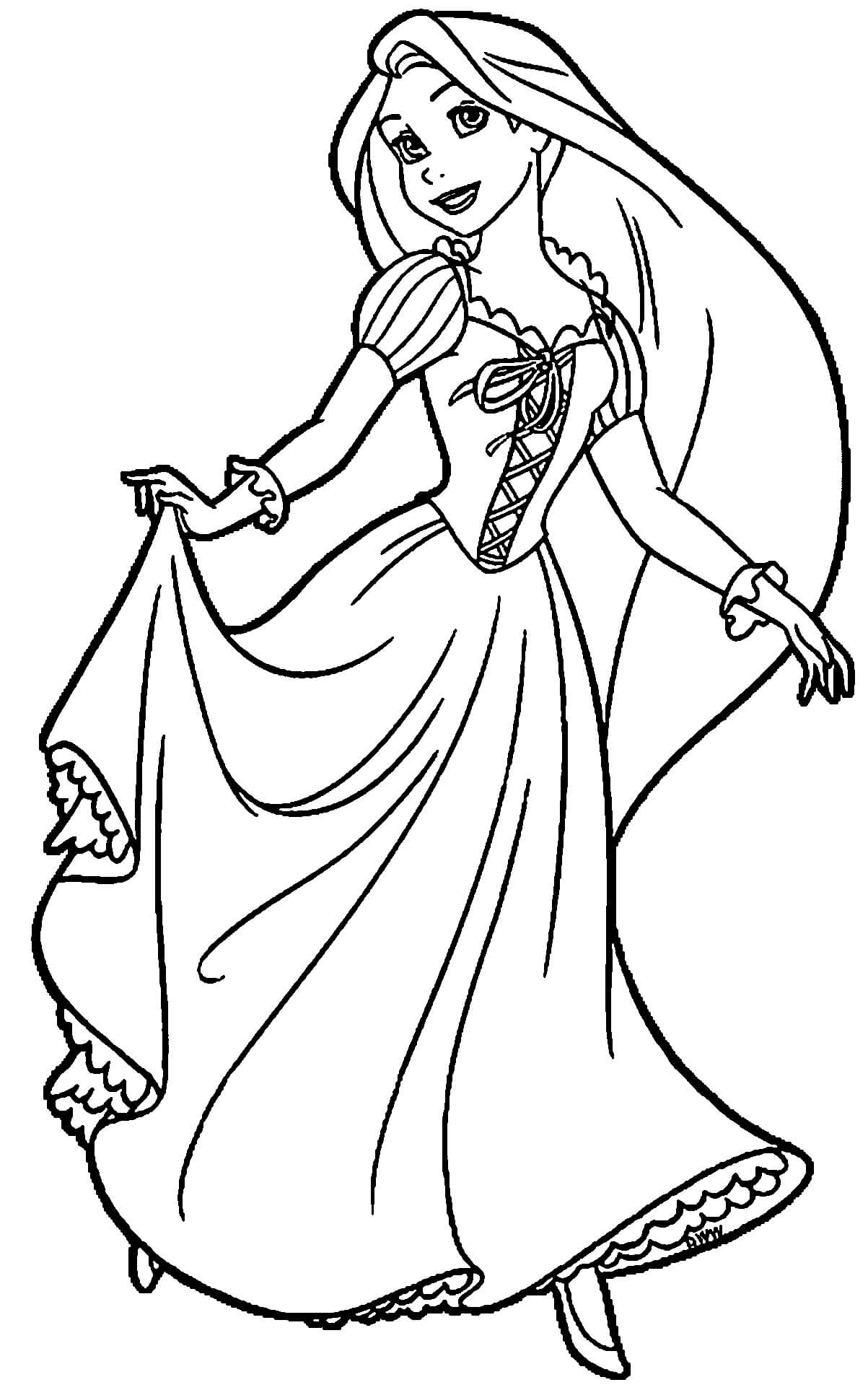 Rapunzel Bailando