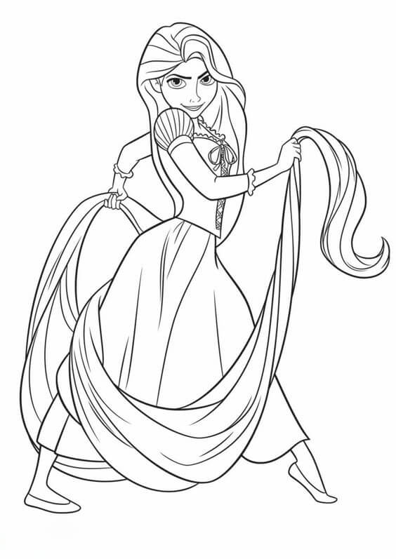 Rapunzel Fuerte