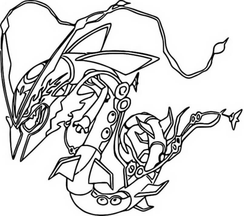 Rayquaza en Pokémon Legendarios