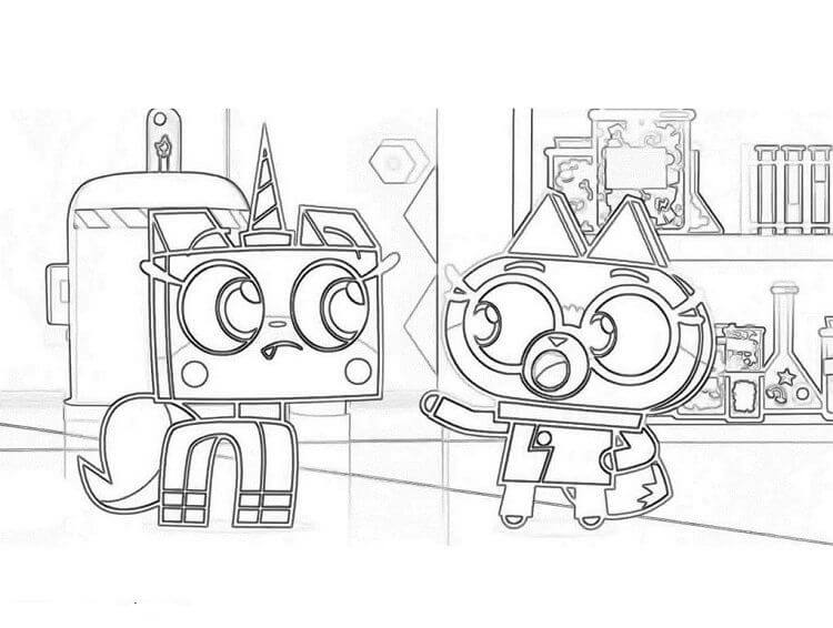 Red De Dibujos Animados Unikitty