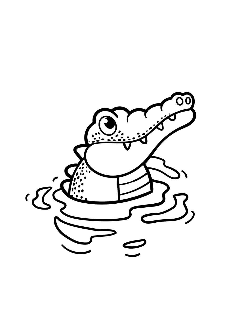 Retrato de Cocodrilo