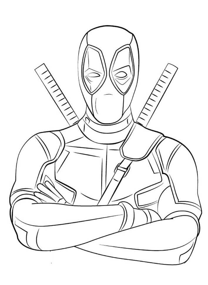 Retrato de Deadpool