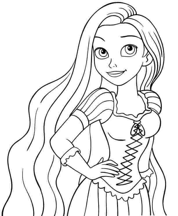 Retrato de Rapunzel