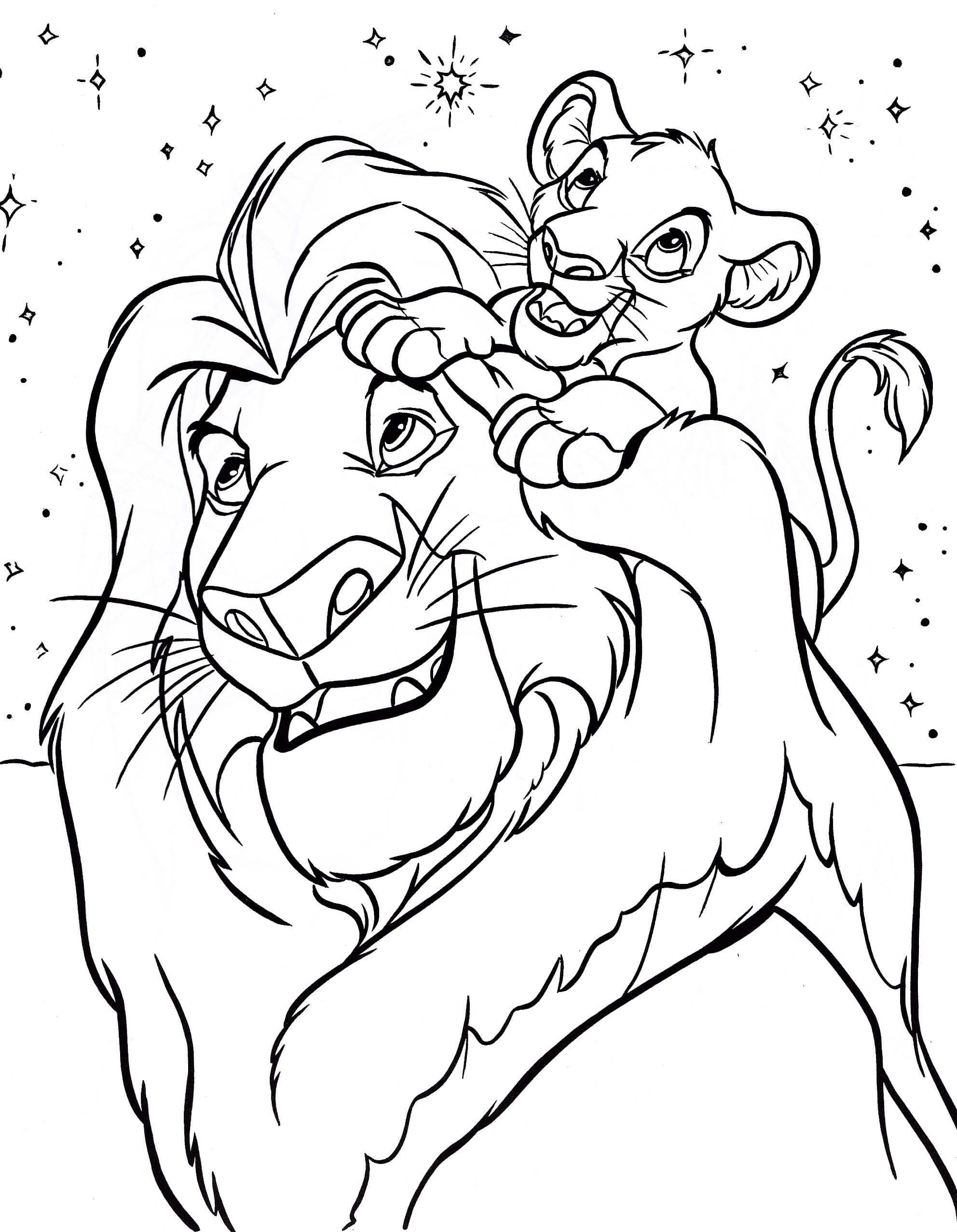 Rey León De Disney