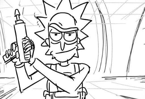 Rick Con Una Pistola