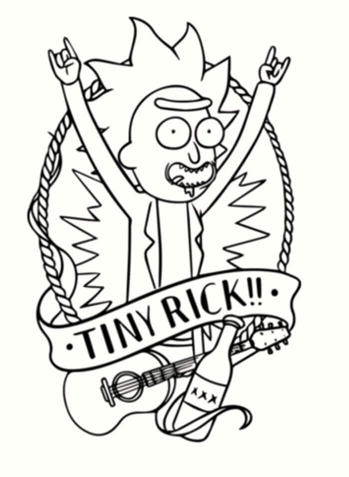 Rick Sanchez Feliz