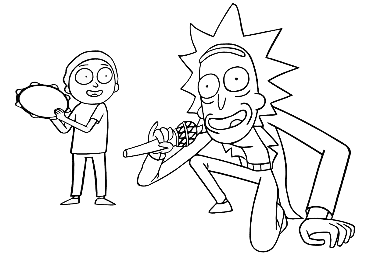 Rick Sanchez y Morty