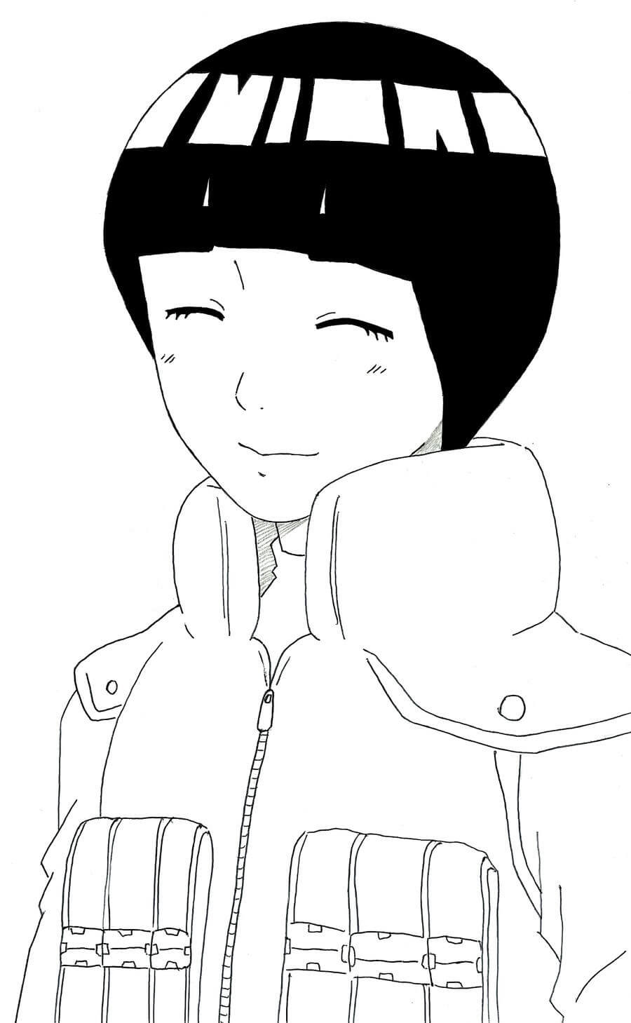 Rock Lee Imprimible