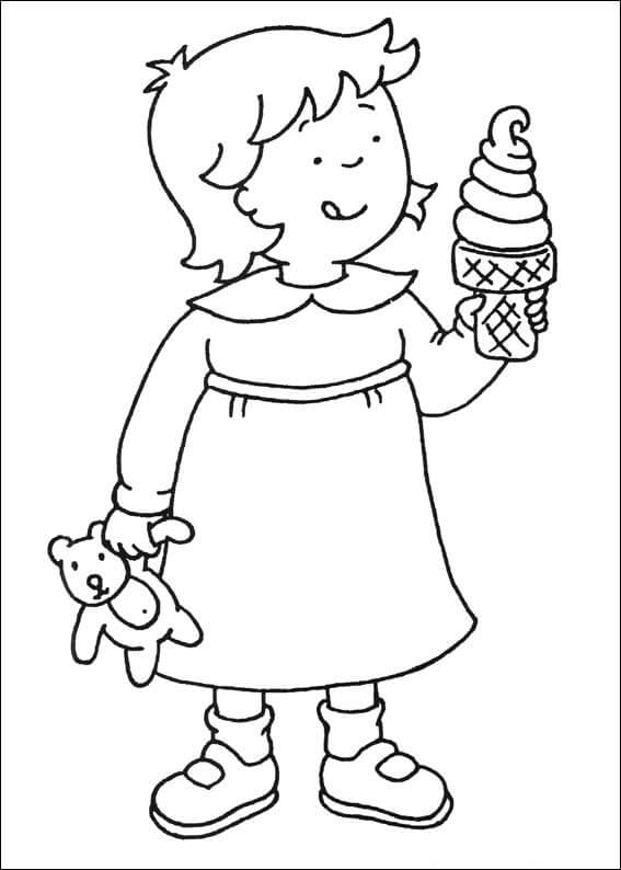 Rosie Comiendo Helado