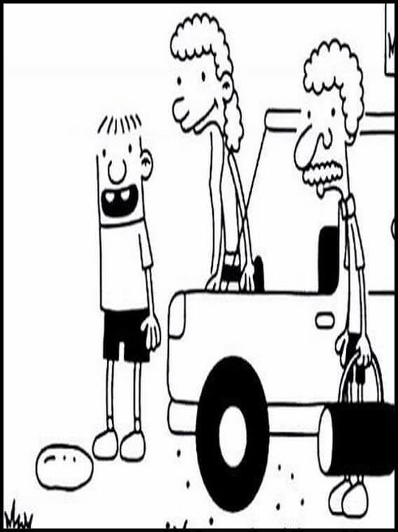 Rowley Jefferson ir de Picnic en Coche