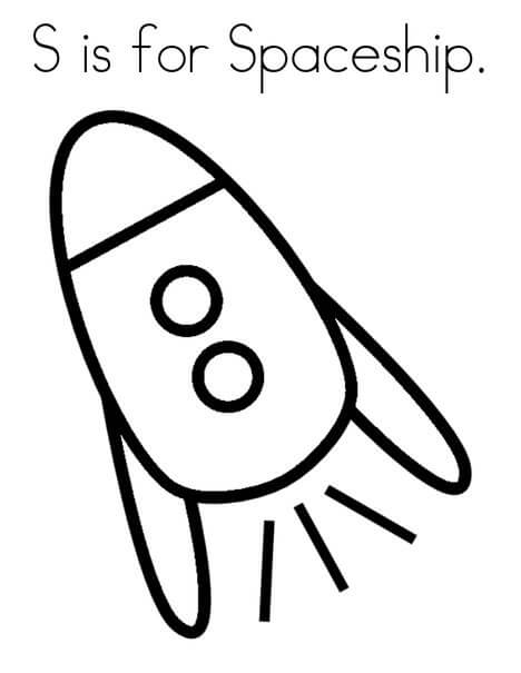 S es para nave Espacial