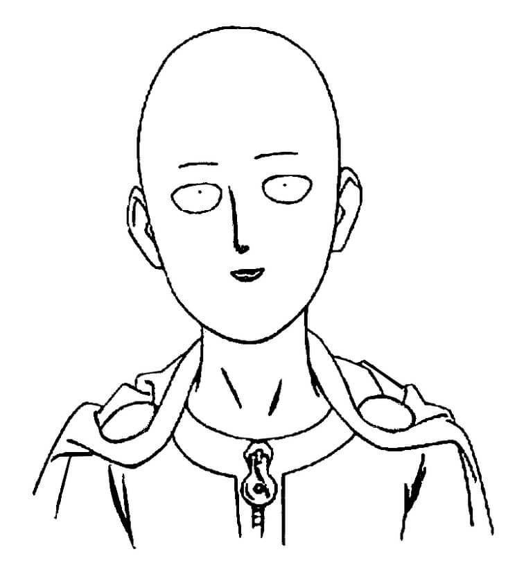 Saitama Sonriendo
