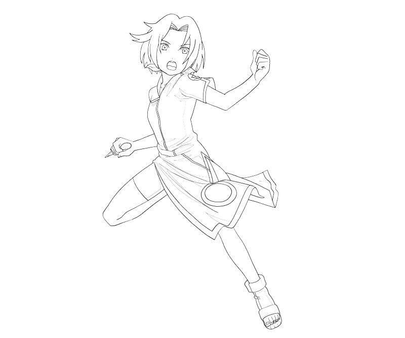 Sakura Luchando