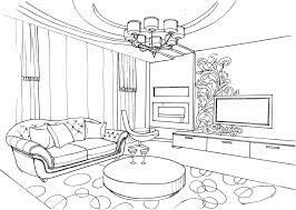 Sala de Estar de la Villa