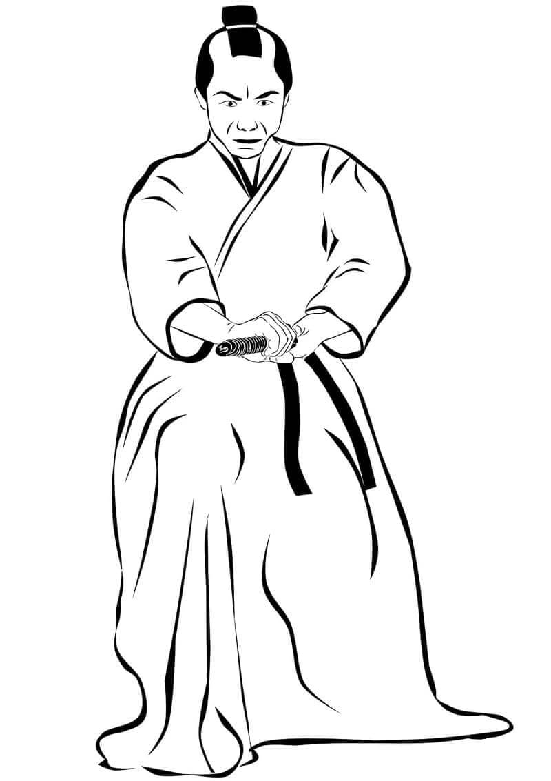 Samurai y Katana