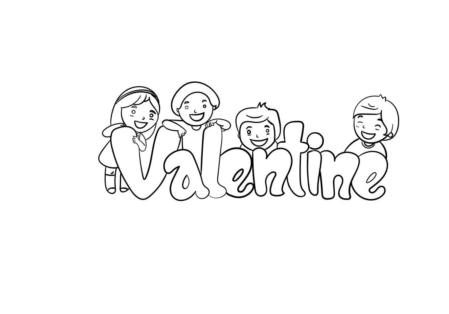 San Valentín Con Niños
