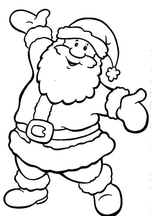 Santa Claus Sonriente