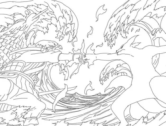 Sasuke vs Naruto