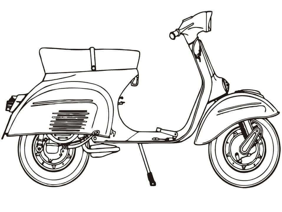 Scooter de Motor Piaggio Vespa 125 Sprint