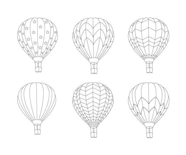 Seis Globos Aerostáticos