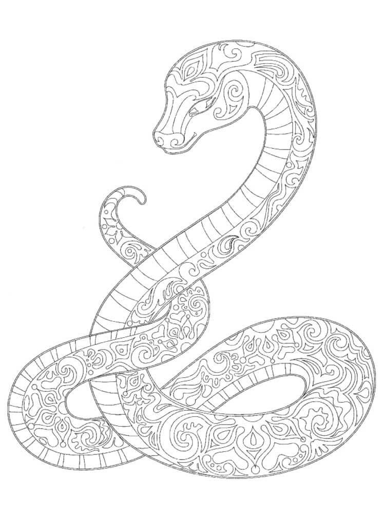 Serpiente Mándala