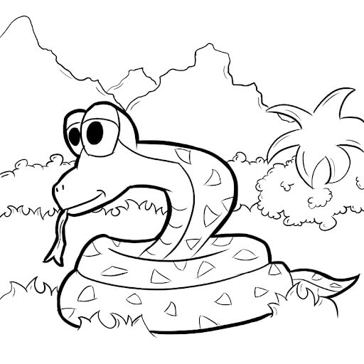 Serpiente en la Selva