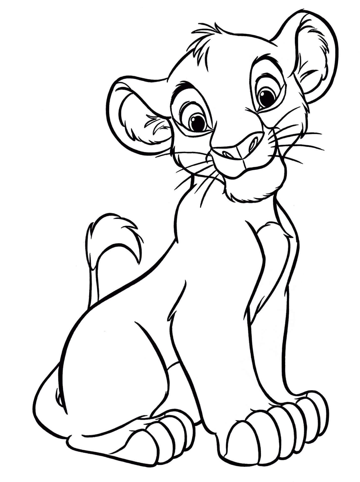 Simba Sentado