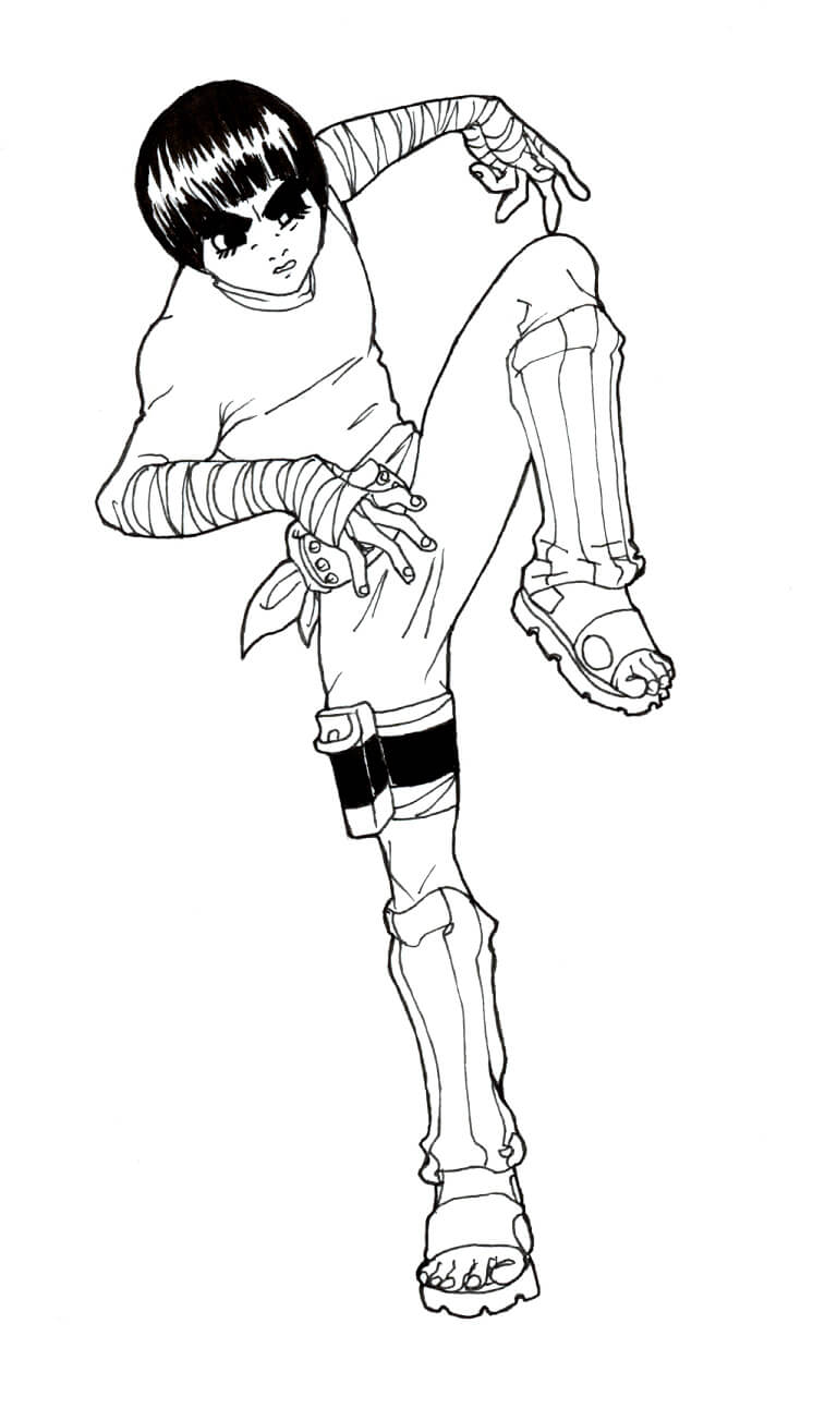 Simple Rock Lee