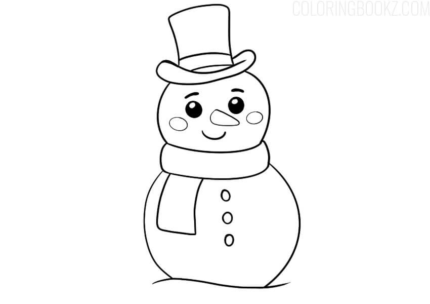 Simples Muñeco de Nieve