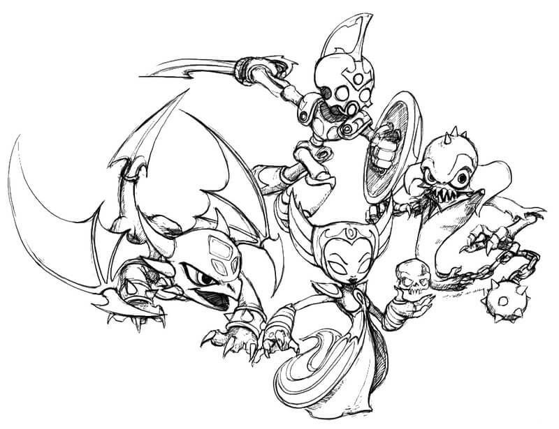 Skylanders Muertos Vivientes