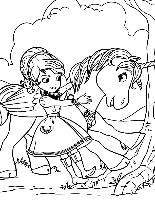 Sofia Y El Unicornio