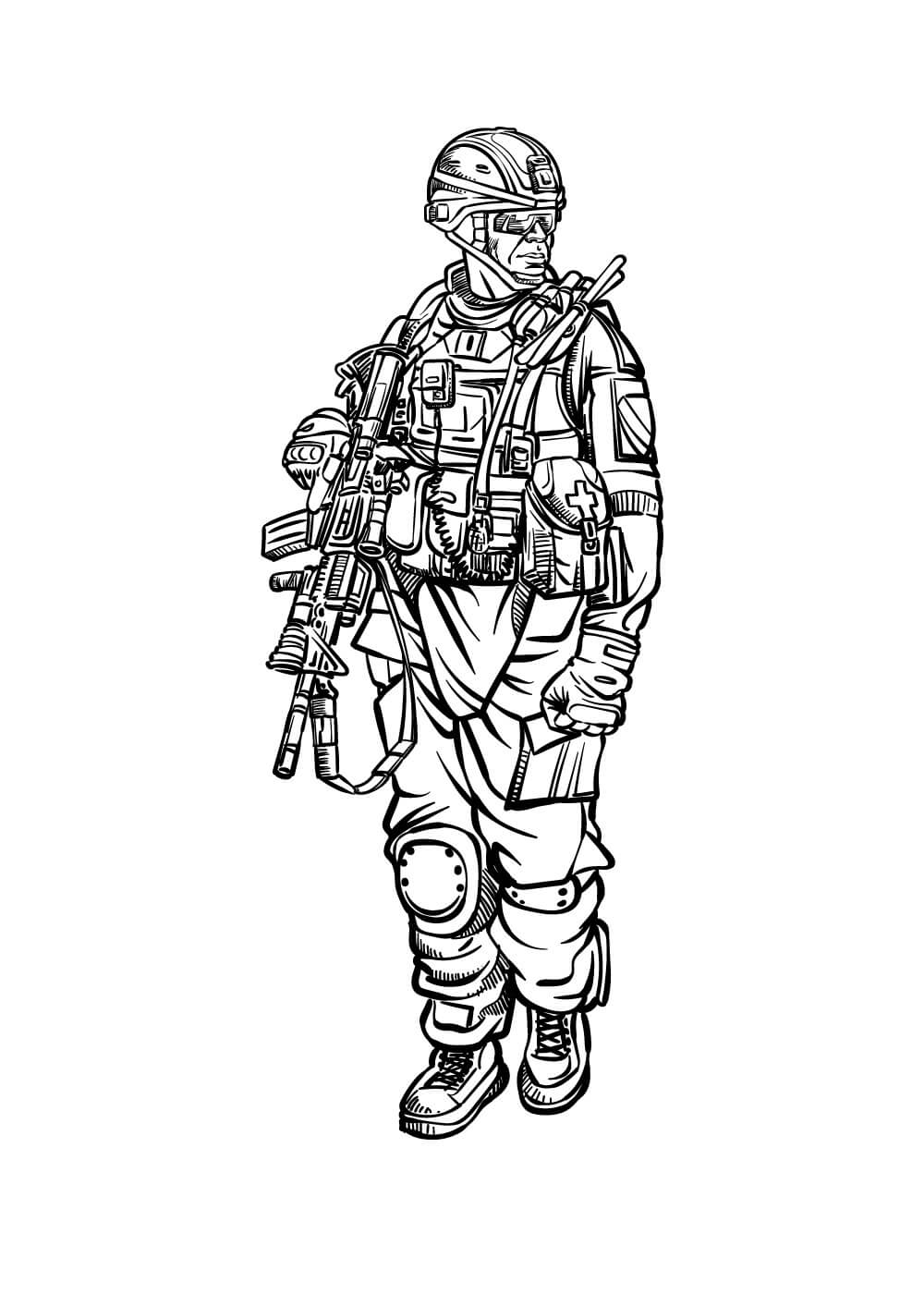 Soldado Caminando