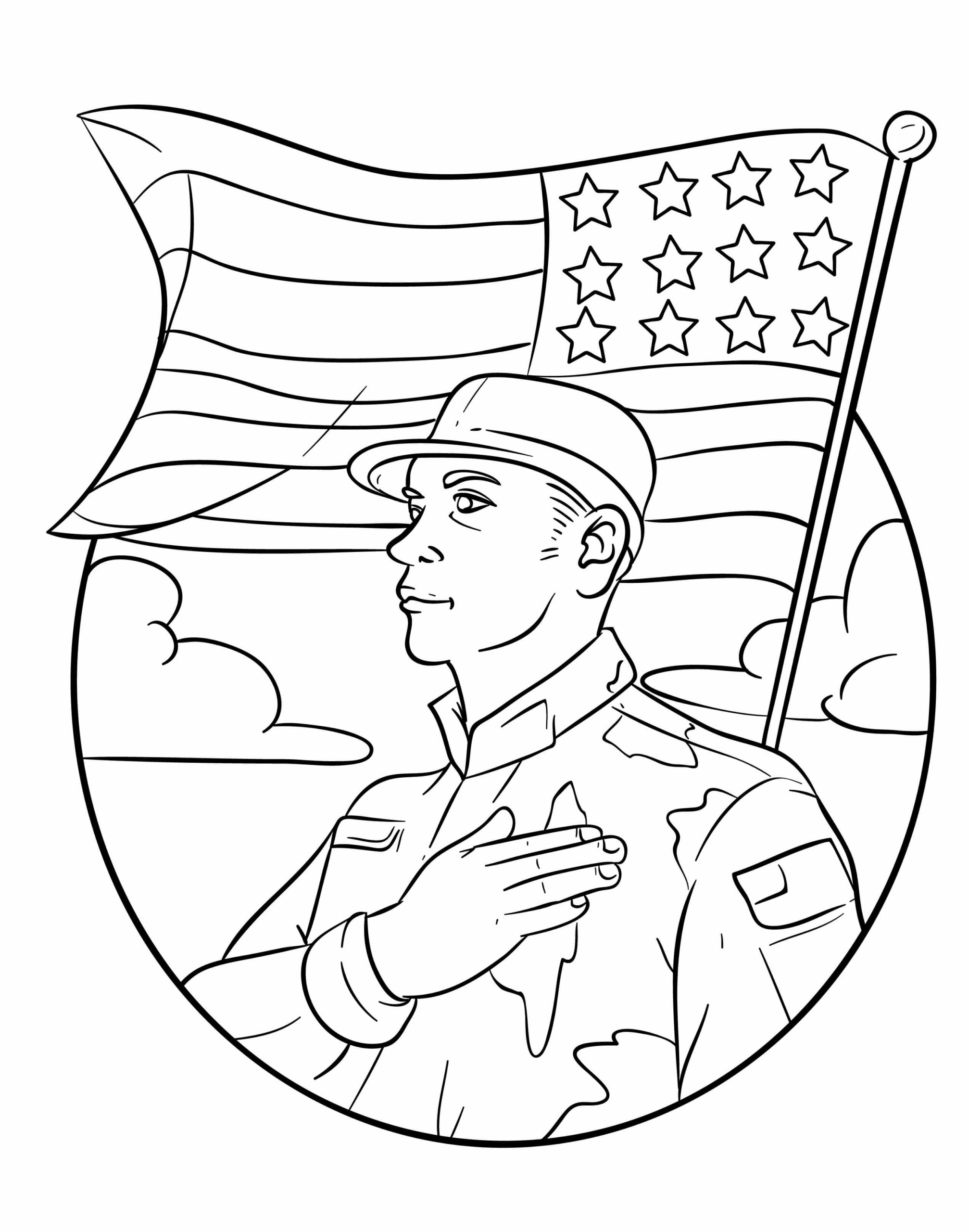 Soldado del Ejército Militar de los EE. UU.