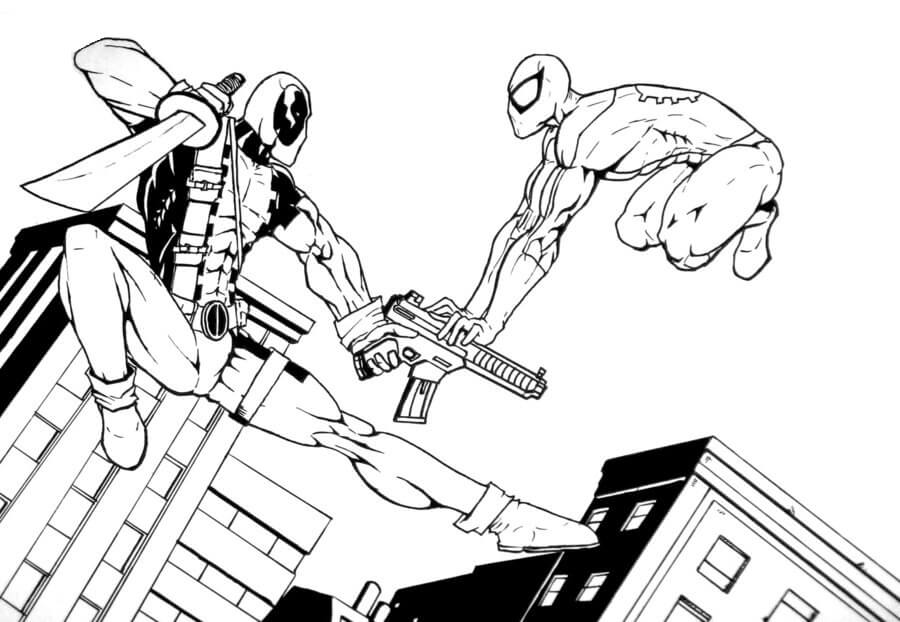Spiderman vs Deadpool
