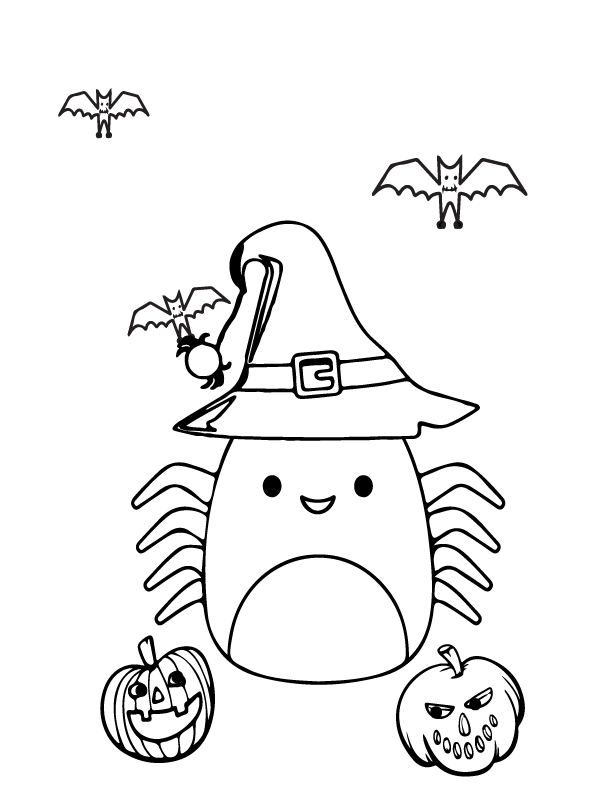 Squishmallows de Halloween Gigantes