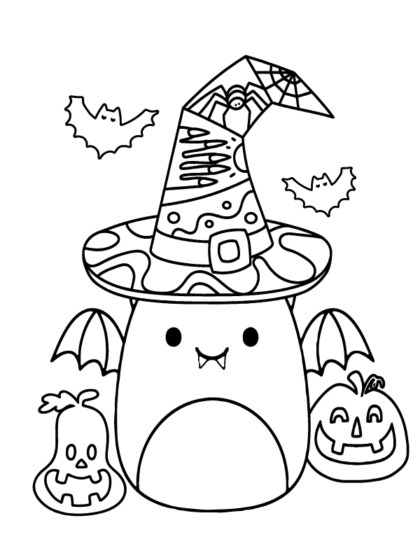 Squishmallows y Calabaza Halloween