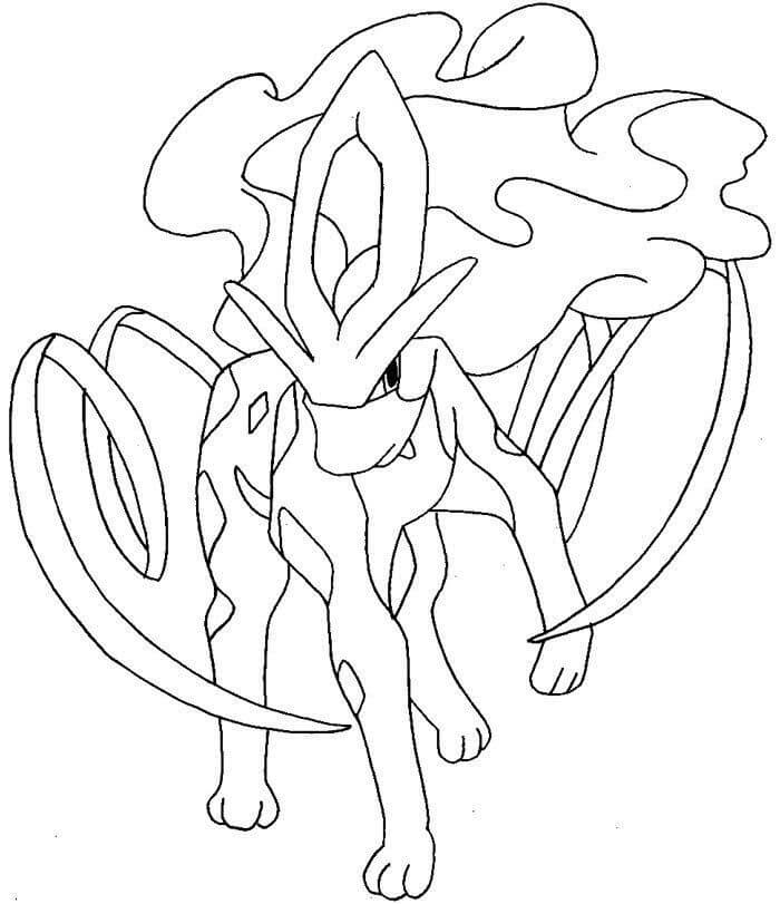 Suicune en Pokémon Legendarios