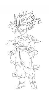 Super Saiyan Gohan Enojado