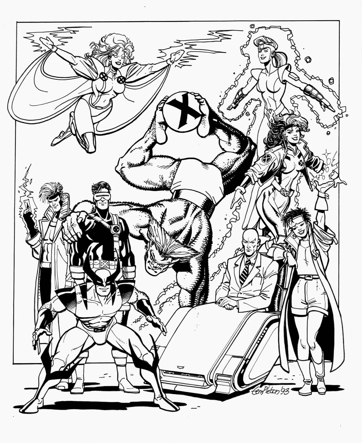 Superhéroe De X-men