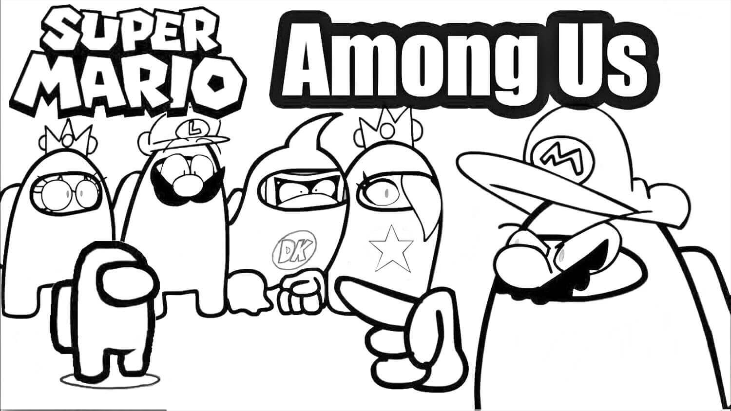 Súper Mario Among Us